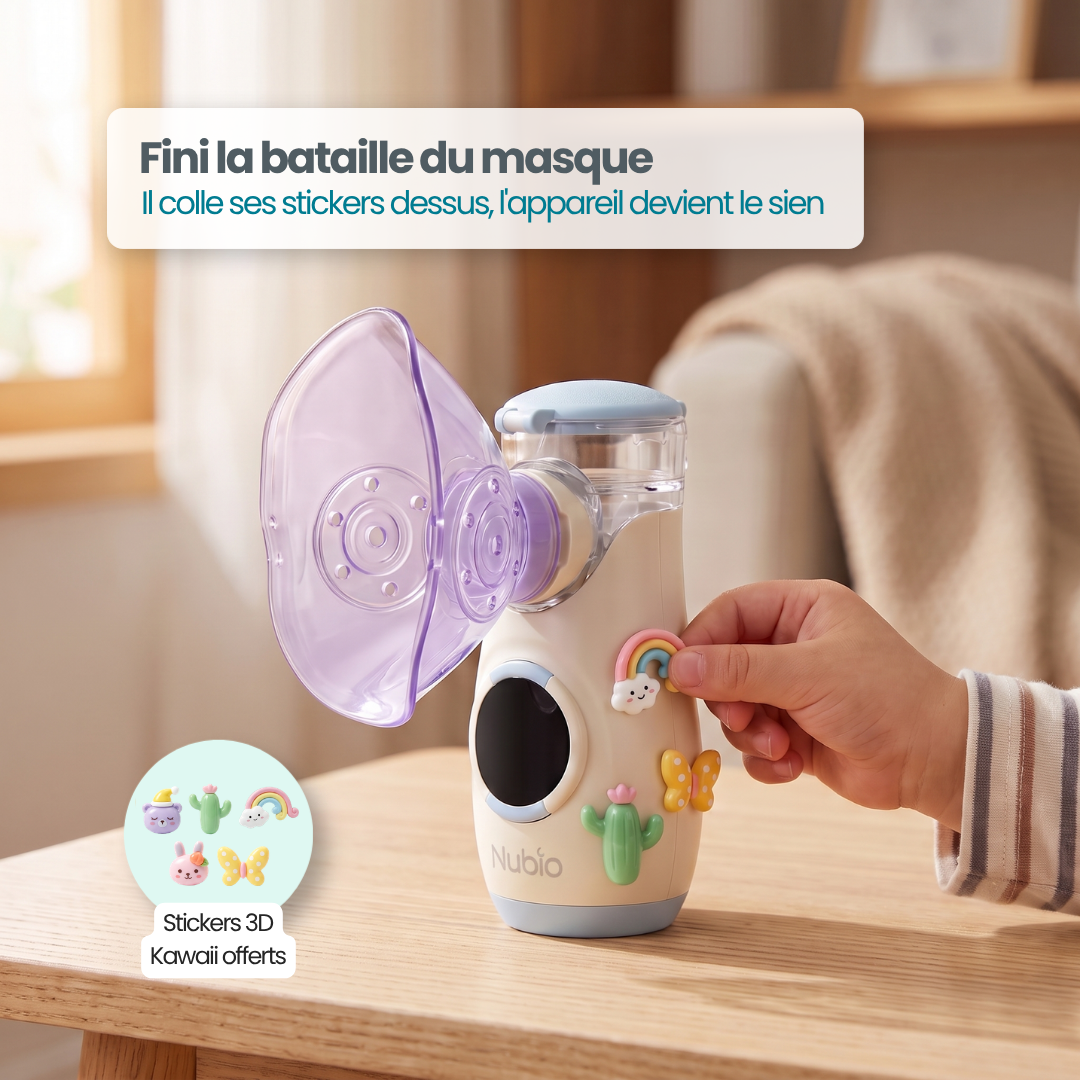 Nubio — Nébuliseur portable enfant