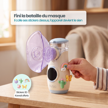 Nubio — Nébuliseur portable enfant