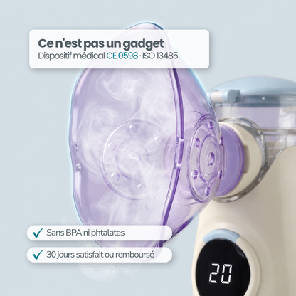 Nubio — Nébuliseur portable enfant