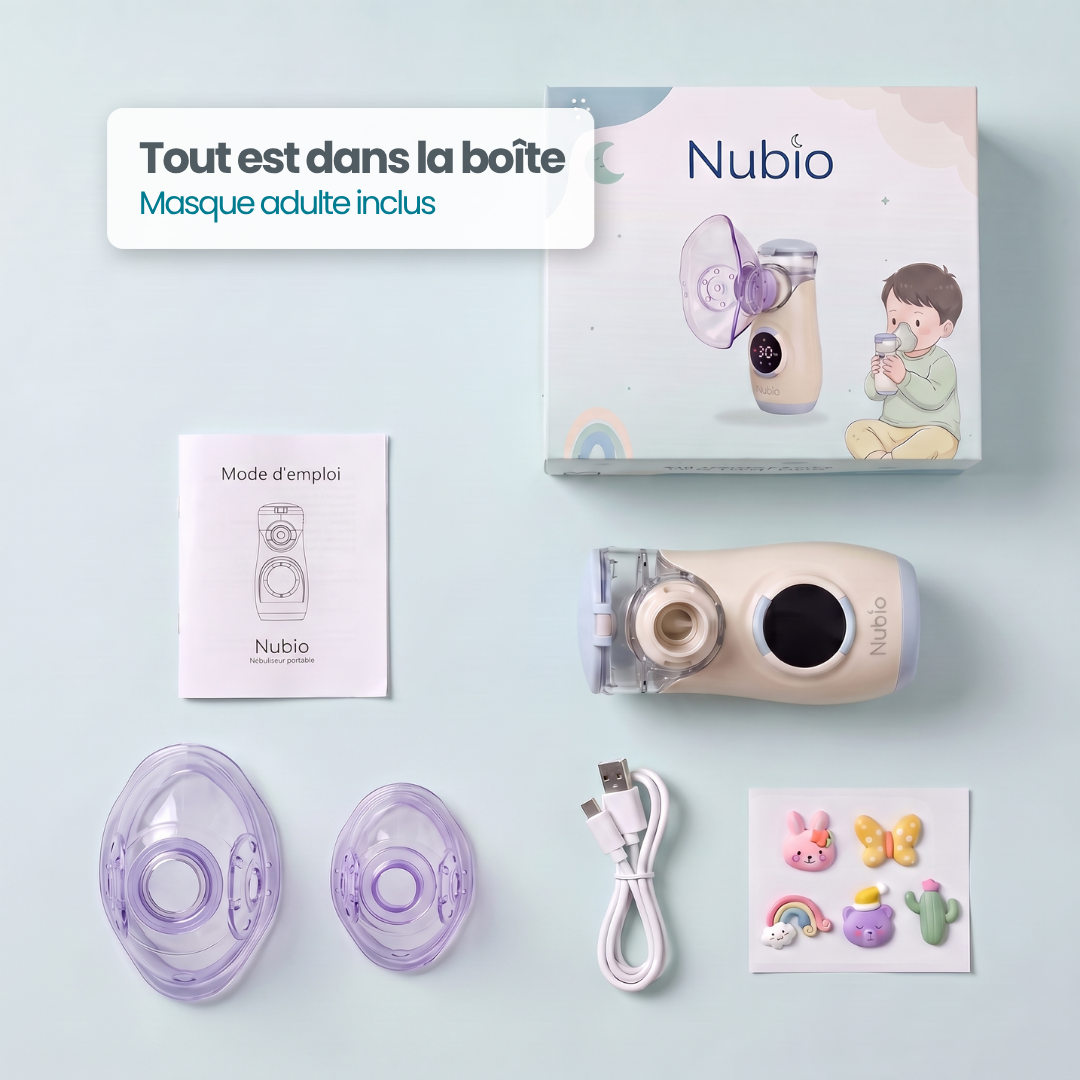 Nubio — Nébuliseur portable enfant