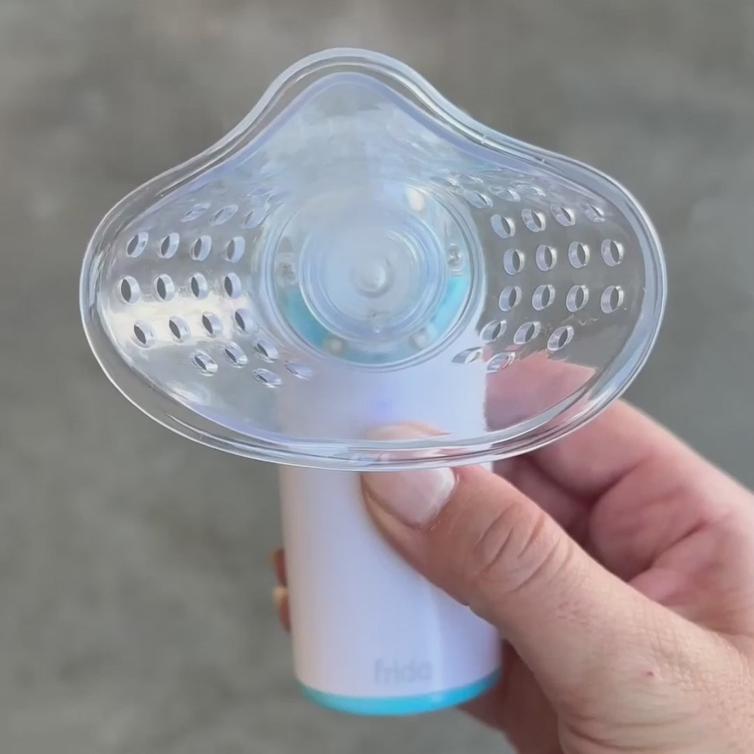 Nébuliseur Nubio en action